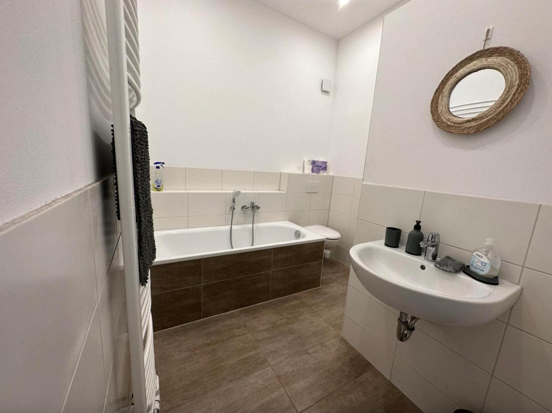 Ferienwohnung Zentrale Unterkunft Am See Buckow Exterior foto