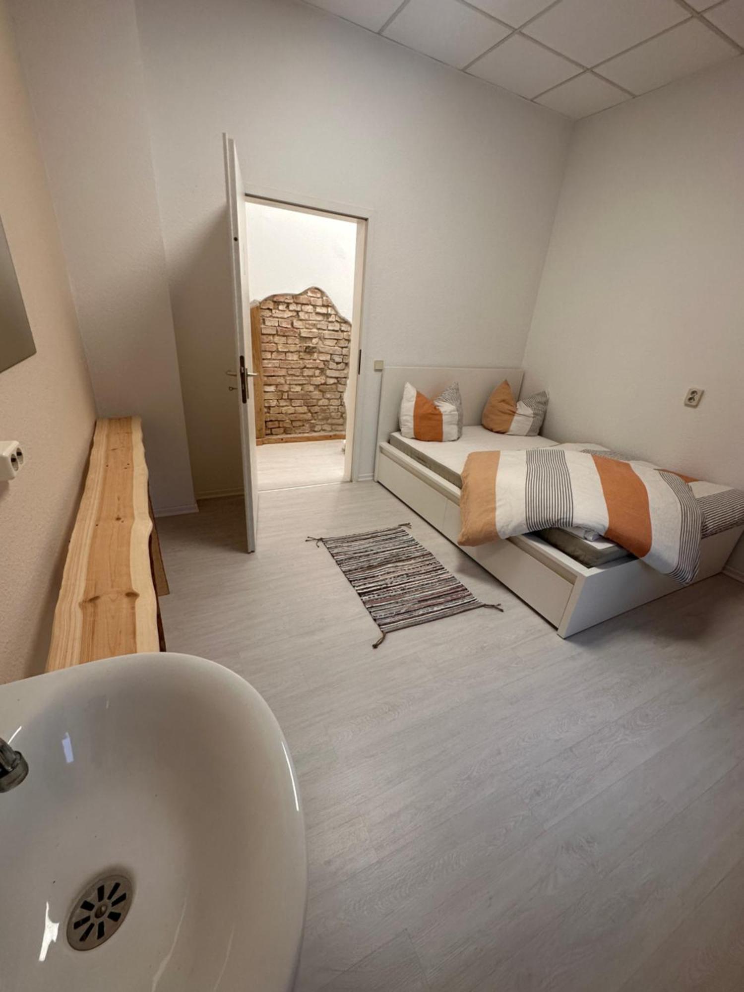 Ferienwohnung Zentrale Unterkunft Am See Buckow Exterior foto